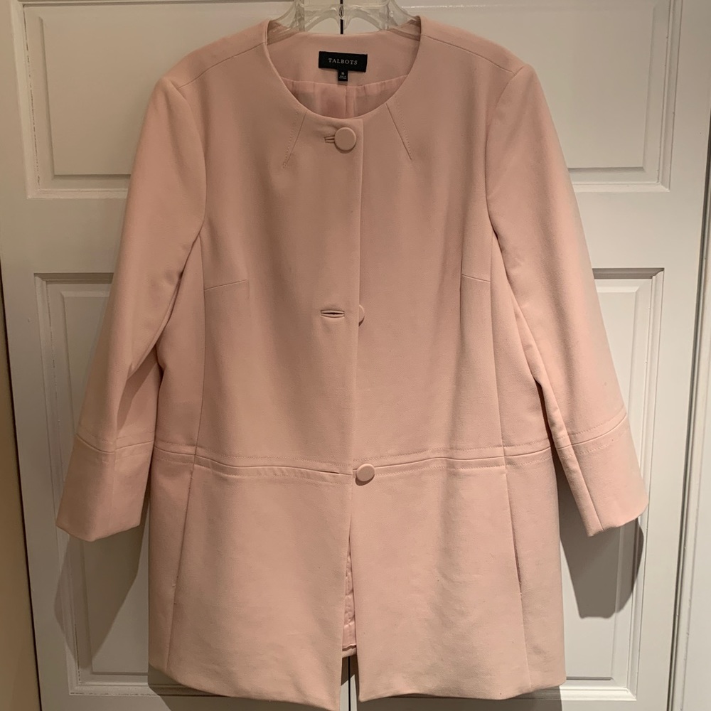 Talbots Pink Coat  - Great For Spring!